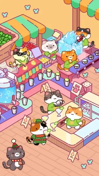 Cat cooking bar - เกมส์ทำอาหาร MOD