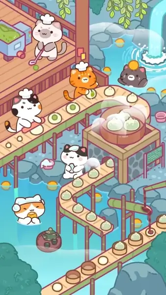 Cat cooking bar - เกมส์ทำอาหาร MOD