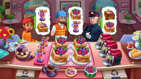 เกมทำอาหาร : Cooking Town MOD