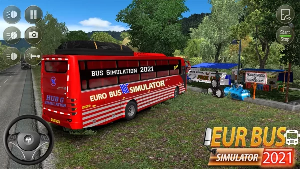 Euro Bus Simulator: เกมรถบัส MOD