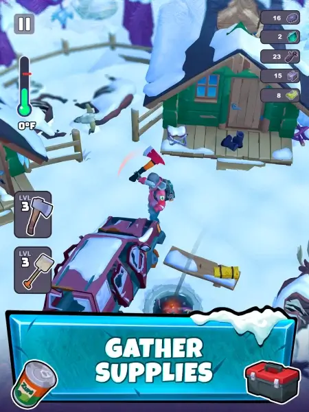 Frost World - Snow Survival MOD