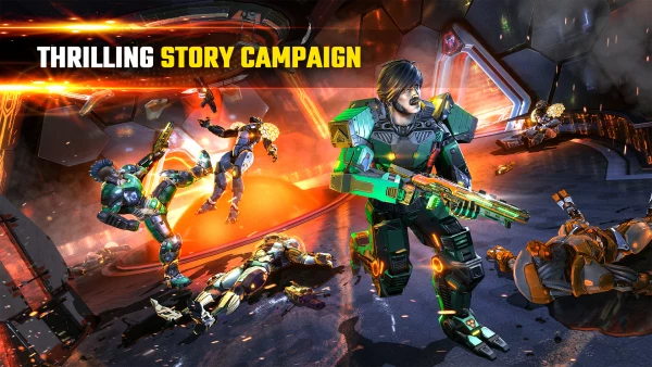 Shadowgun Legends: เกมยิงปืน MOD