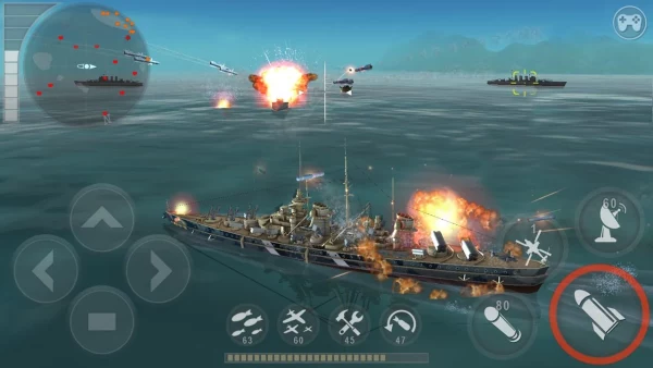 WARSHIP BATTLE:3D World War II MOD