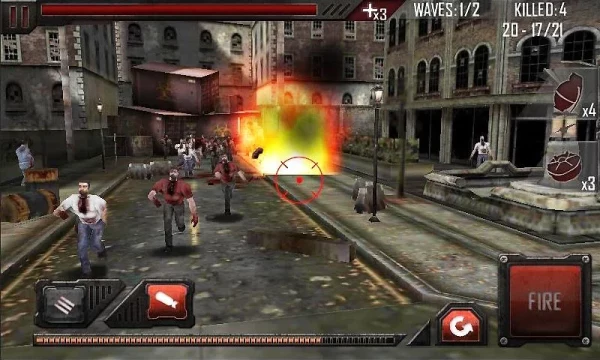 นักฆ่าผีดิบบนถนน - Zombie 3D MOD
